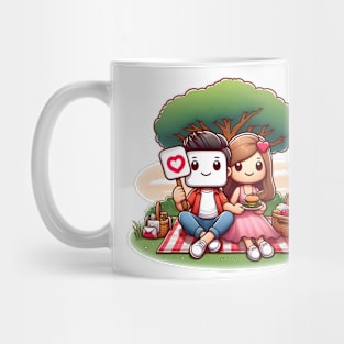 Valentine's Cartoon Delights Mug